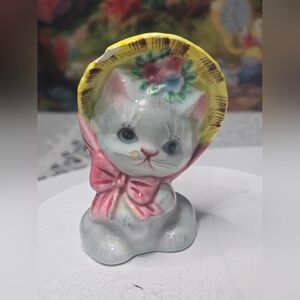 Vintage Miyao (PY) Japan Cat Shaker Figurine Model B896 Mid-Century-Read Details